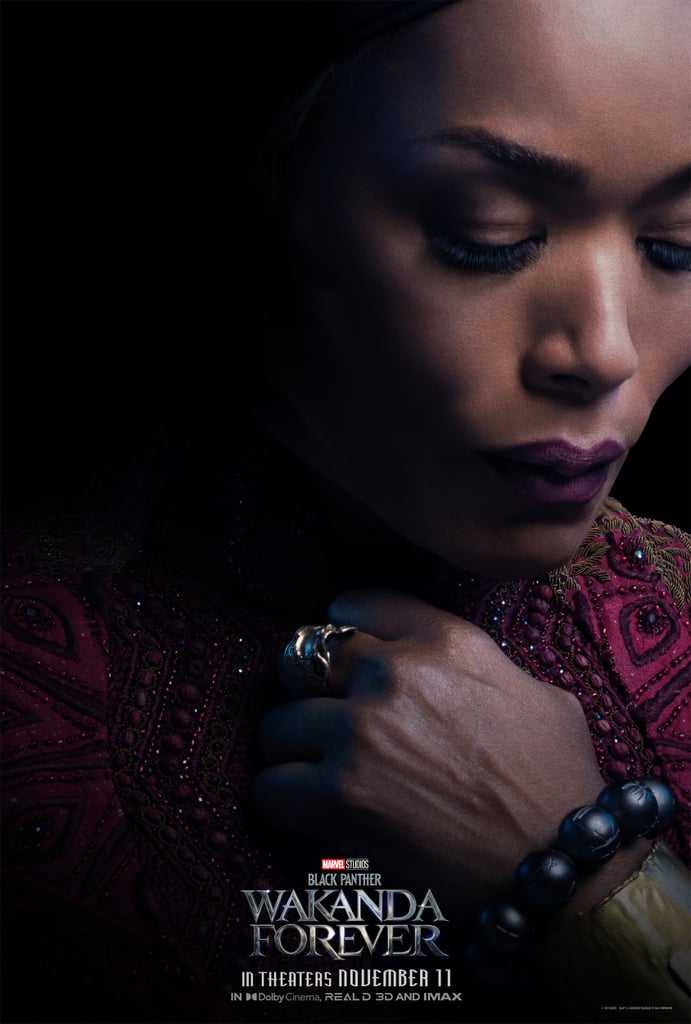 Angela Bassett as Queen Ramonda in "Black Panther: Wakanda Forever"