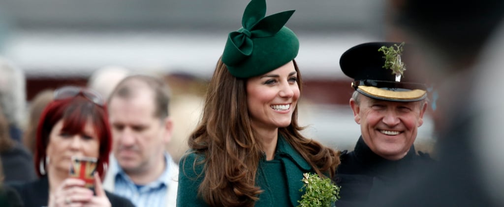 Kate Middleton Hair on St. Patrick's Day 2014
