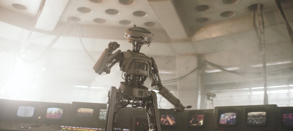 Phoebe Waller-Bridge's L3-37 in action.