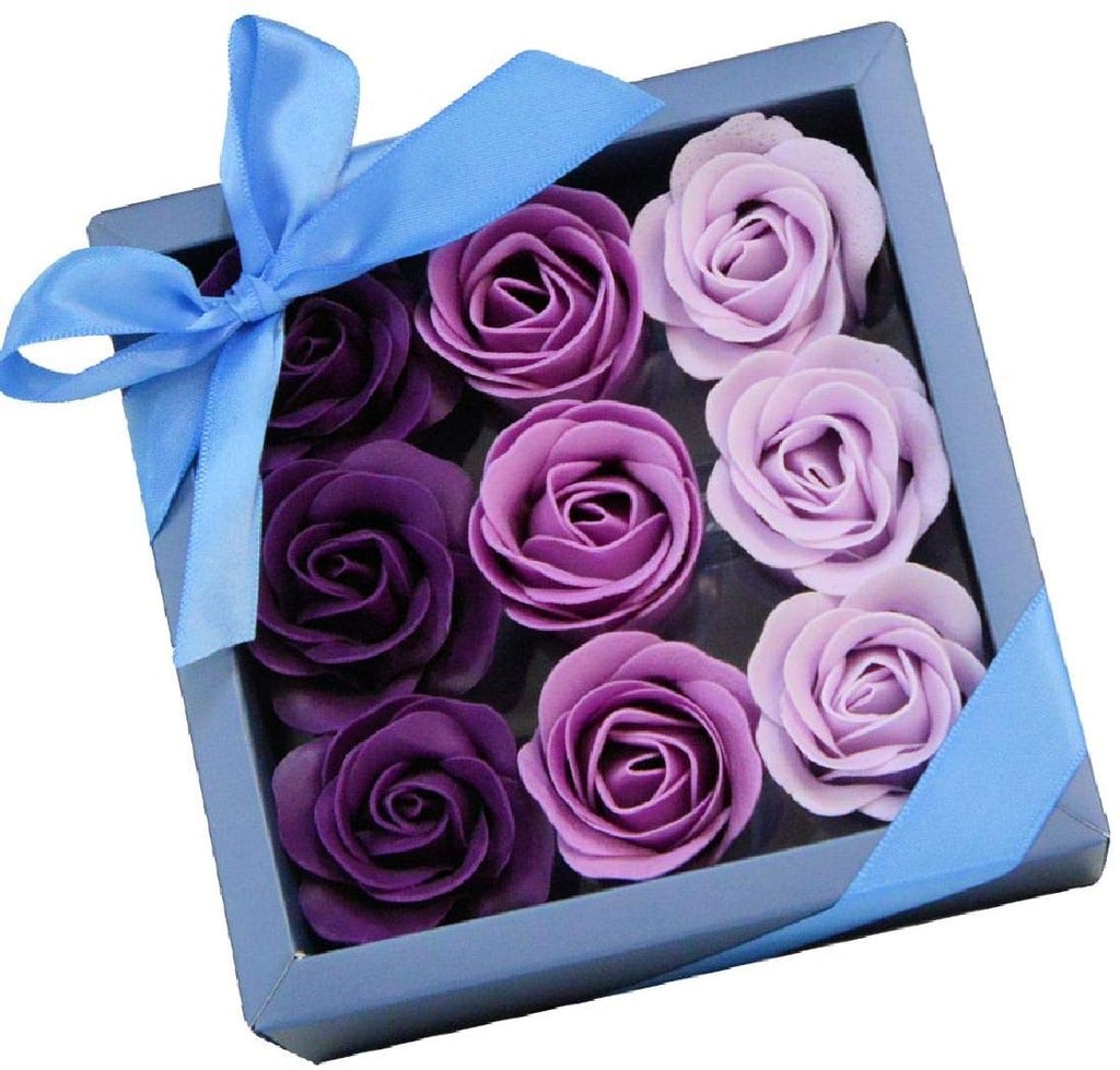 Decorative Lavender Scented Rose Soap Gift Set