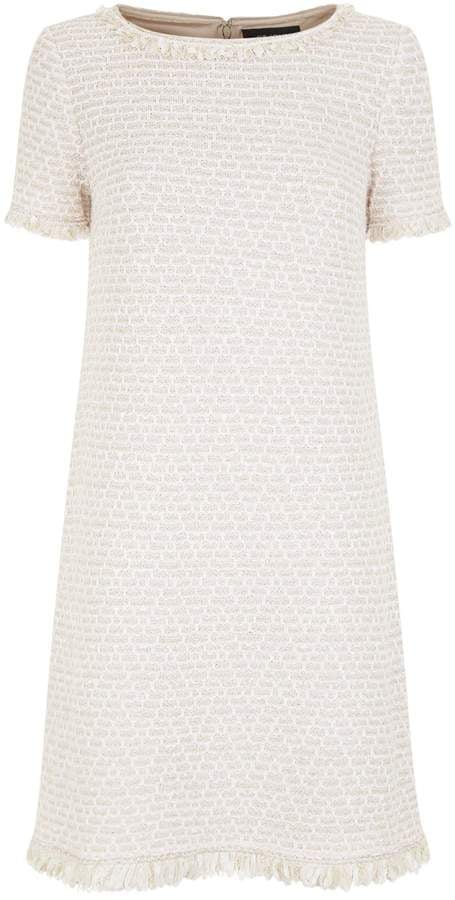 St. John Lurex Tweed Dress