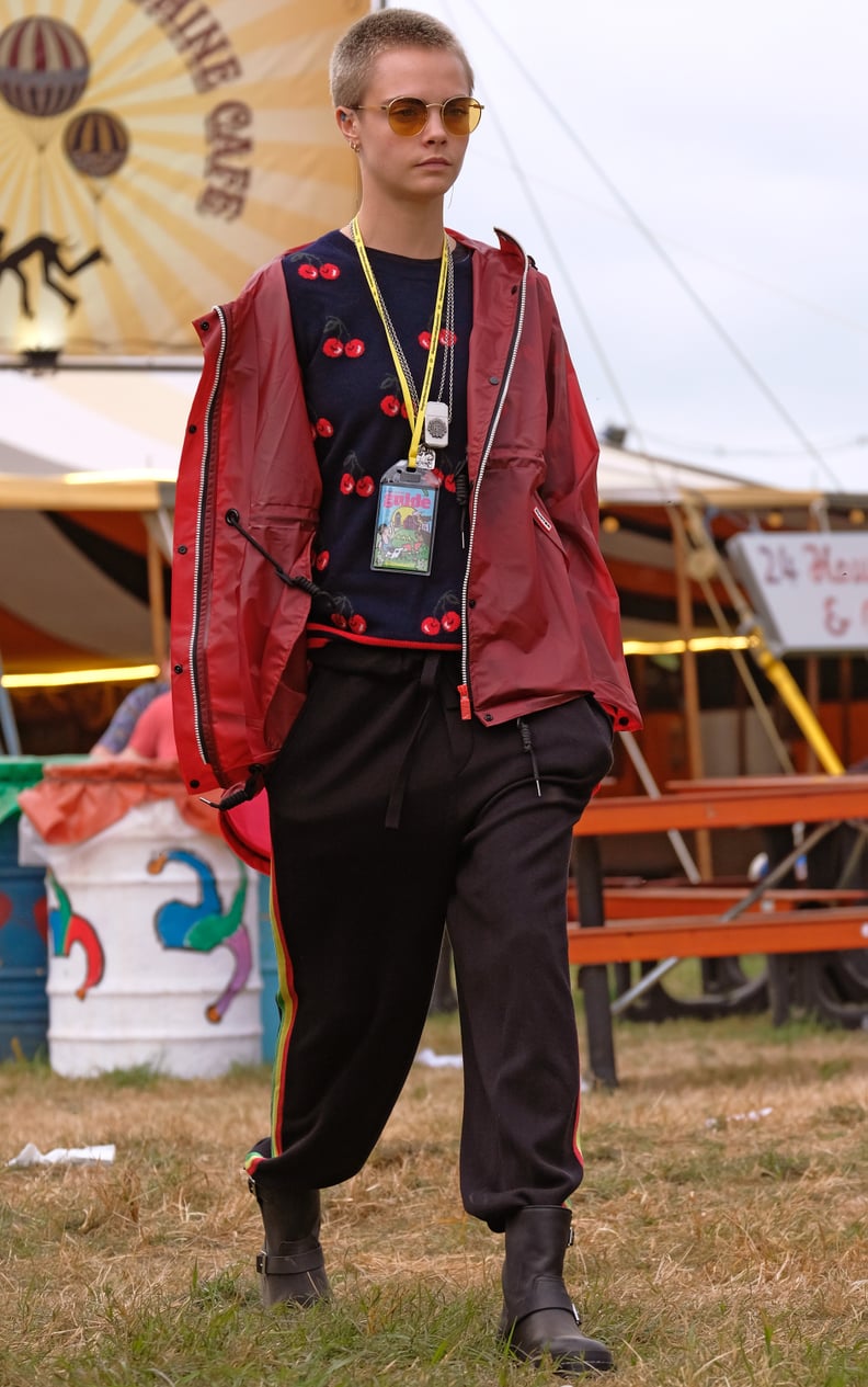 Cara Delevingne at Glastonbury 2017