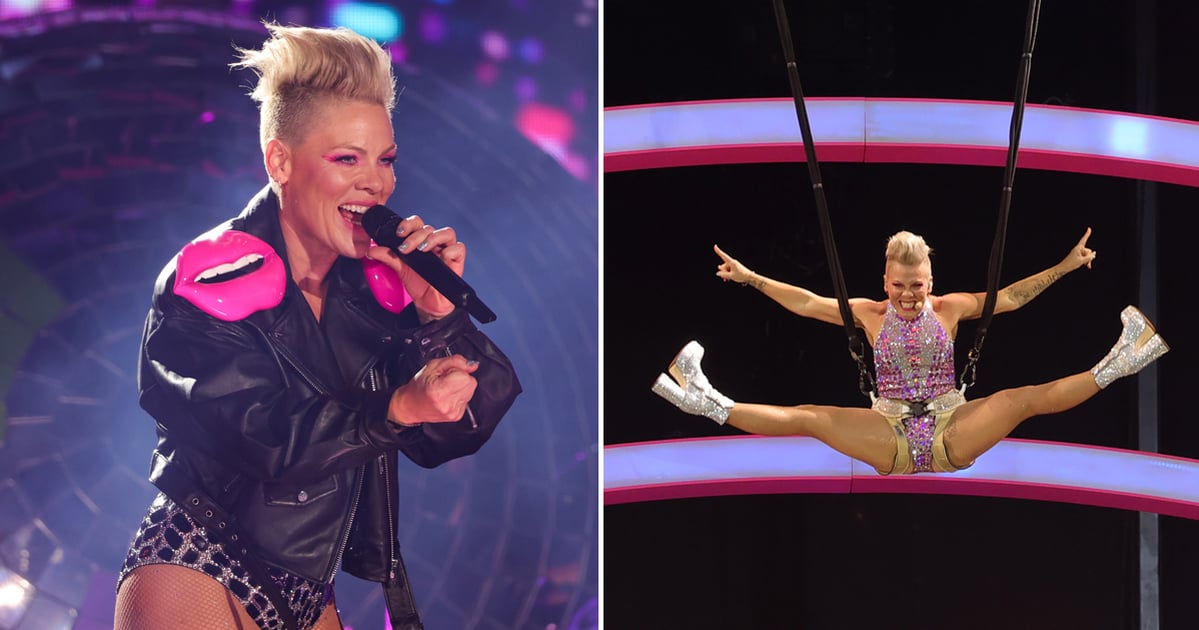 Watch Pink's Aerial Stunts on Her Summer Carnival Tour PS Fitness