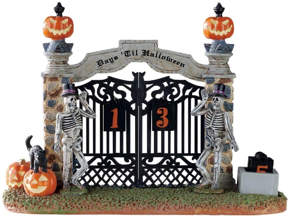 Lemax Spooky Town Gateway Halloween Countdown Table Piece | The Best