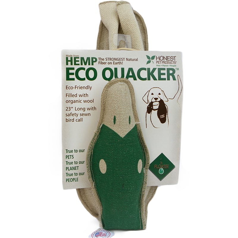 Eco Quacker Dog Toy