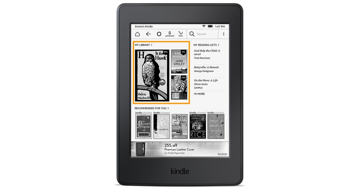 Personalized Home Screen Amazon Kindle Update POPSUGAR Tech Photo 4