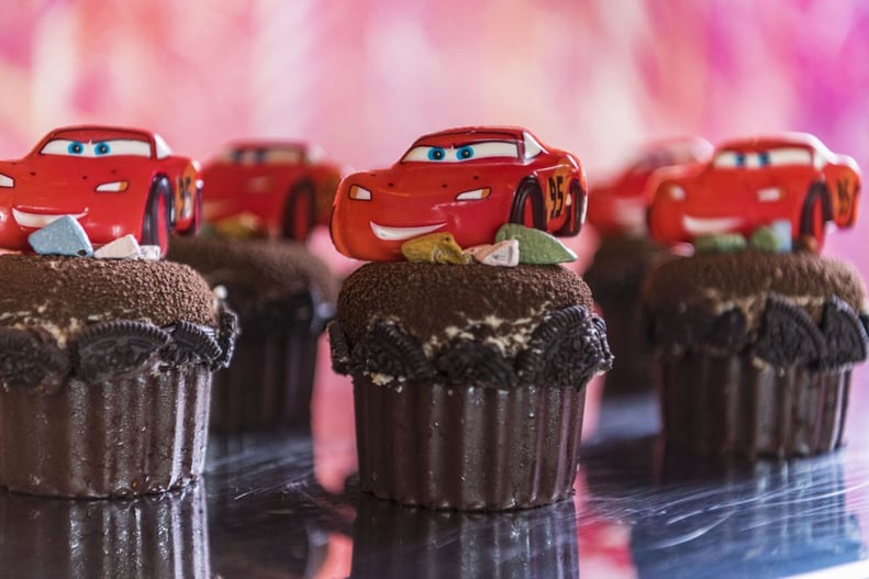 Cars Chocolate Cupcake