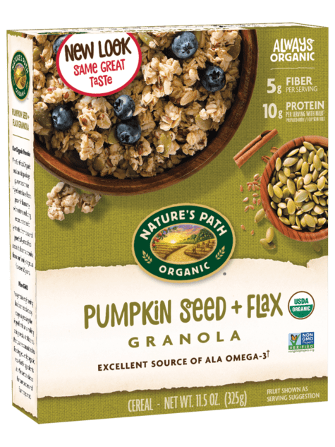 Nature's Path Pumpkin Seed + Flax Granola