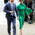 Meghan Markle and Prince Harry Show Solidarity in Matching Spring-Green Outfits