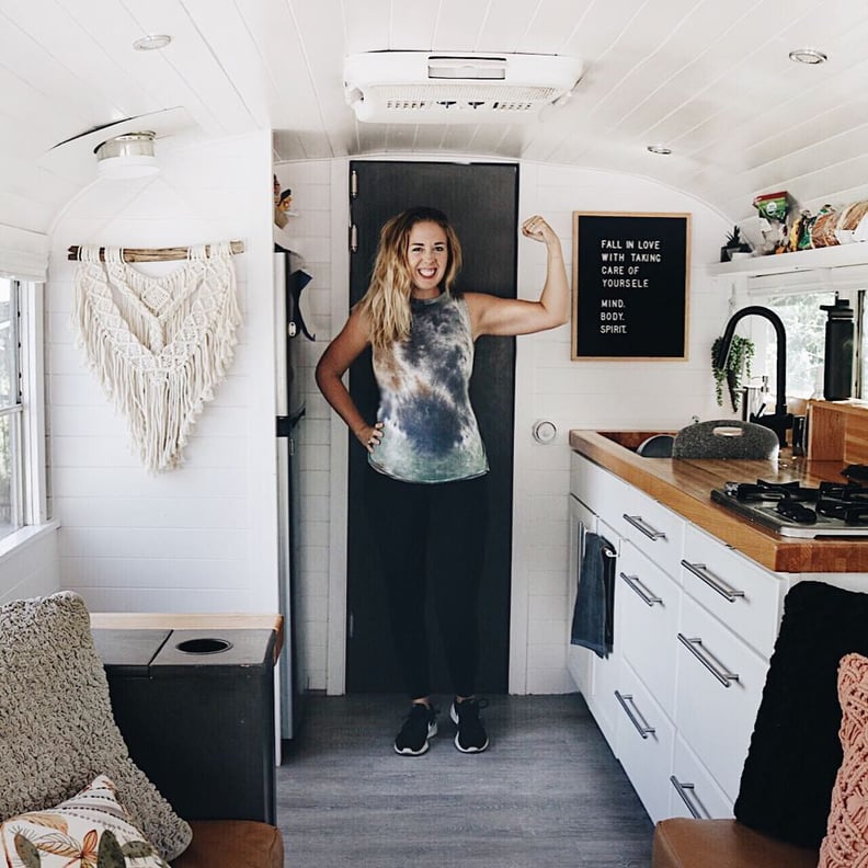 Here's Ashley Striking a Pose in Her Gorgeous Kitchen