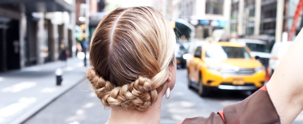 Reverse Milkmaid Braid Tutorial