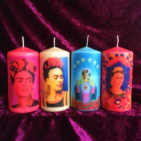 Candles Frida Kahlo Home Decor Shopping POPSUGAR Latina Photo 6