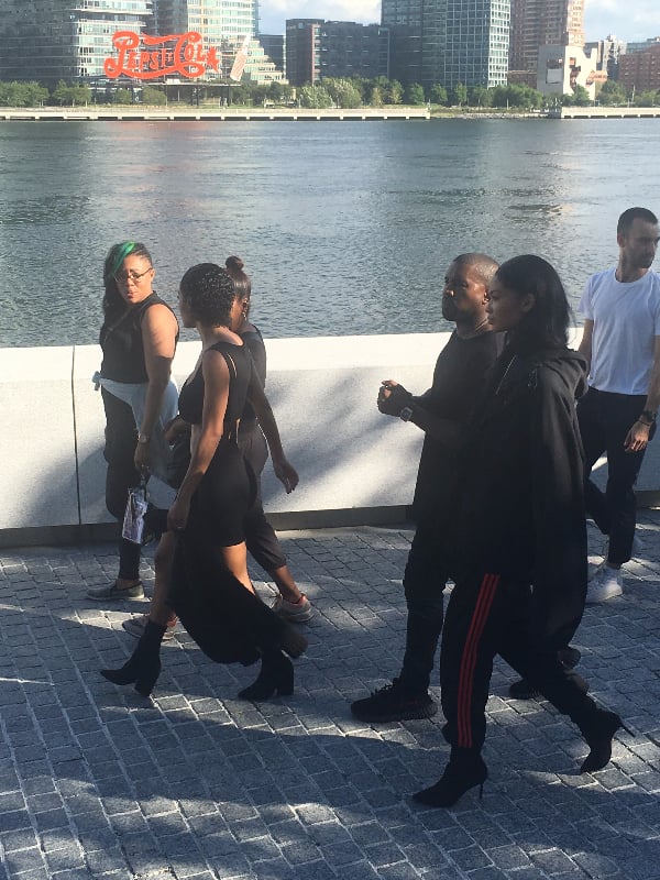 Chanel Iman Also Strut Her Stuff