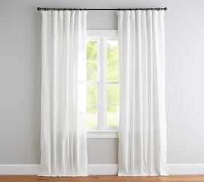 Pottery Barn Emery Linen Blackout Curtain