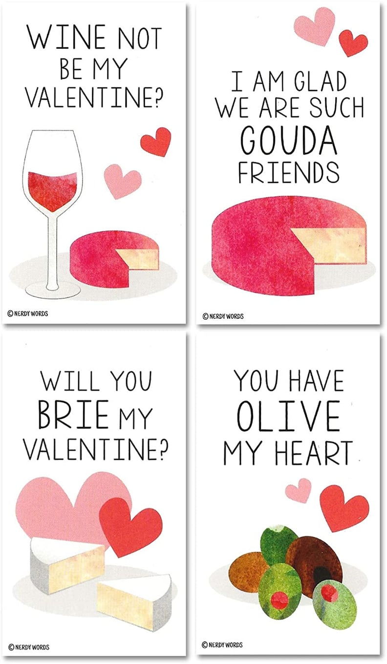 Something Cheesy: Mini Wine & Cheese Charcuterie Board Valentines