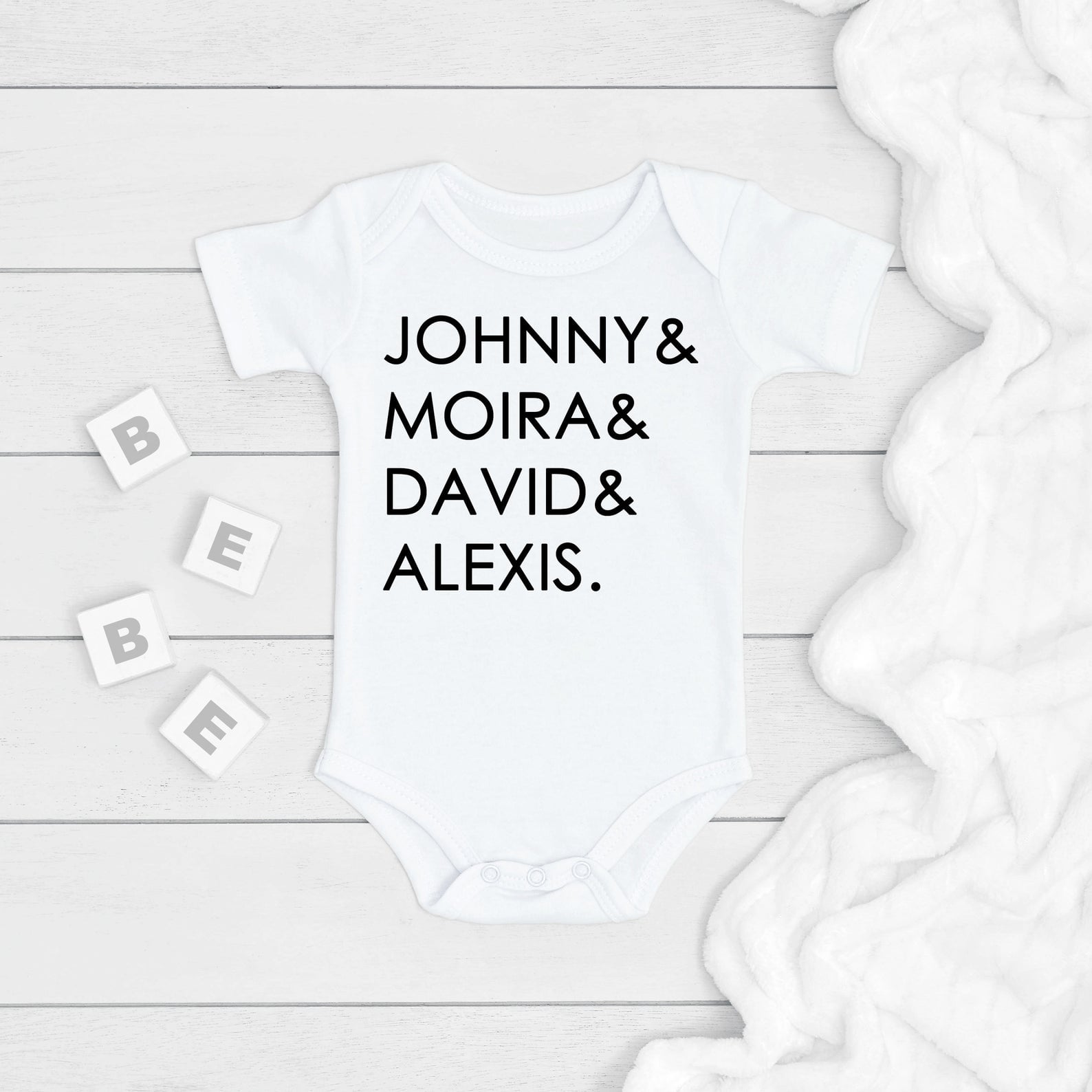 schitts creek baby onesie
