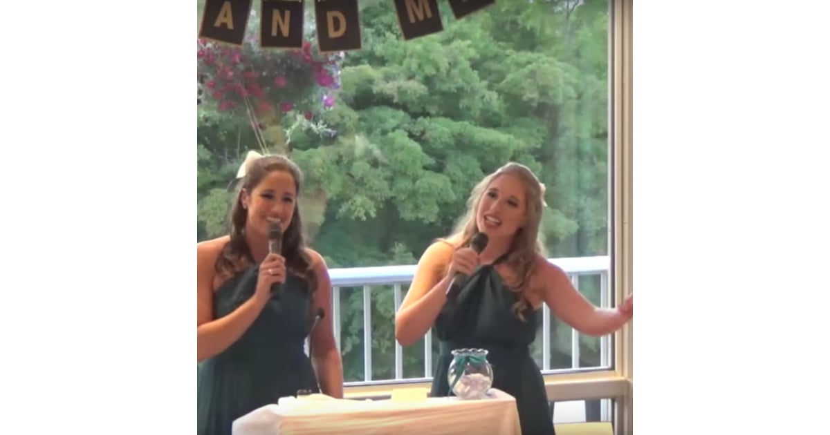 Sisters Sing Disney Wedding Toast
