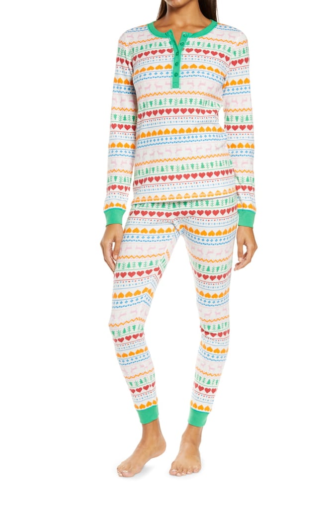 Nordstrom Fam Jam Two-Piece Thermal Pajamas