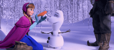A snowstorm means your kids sing "Do You Want to Build a Snowman?"