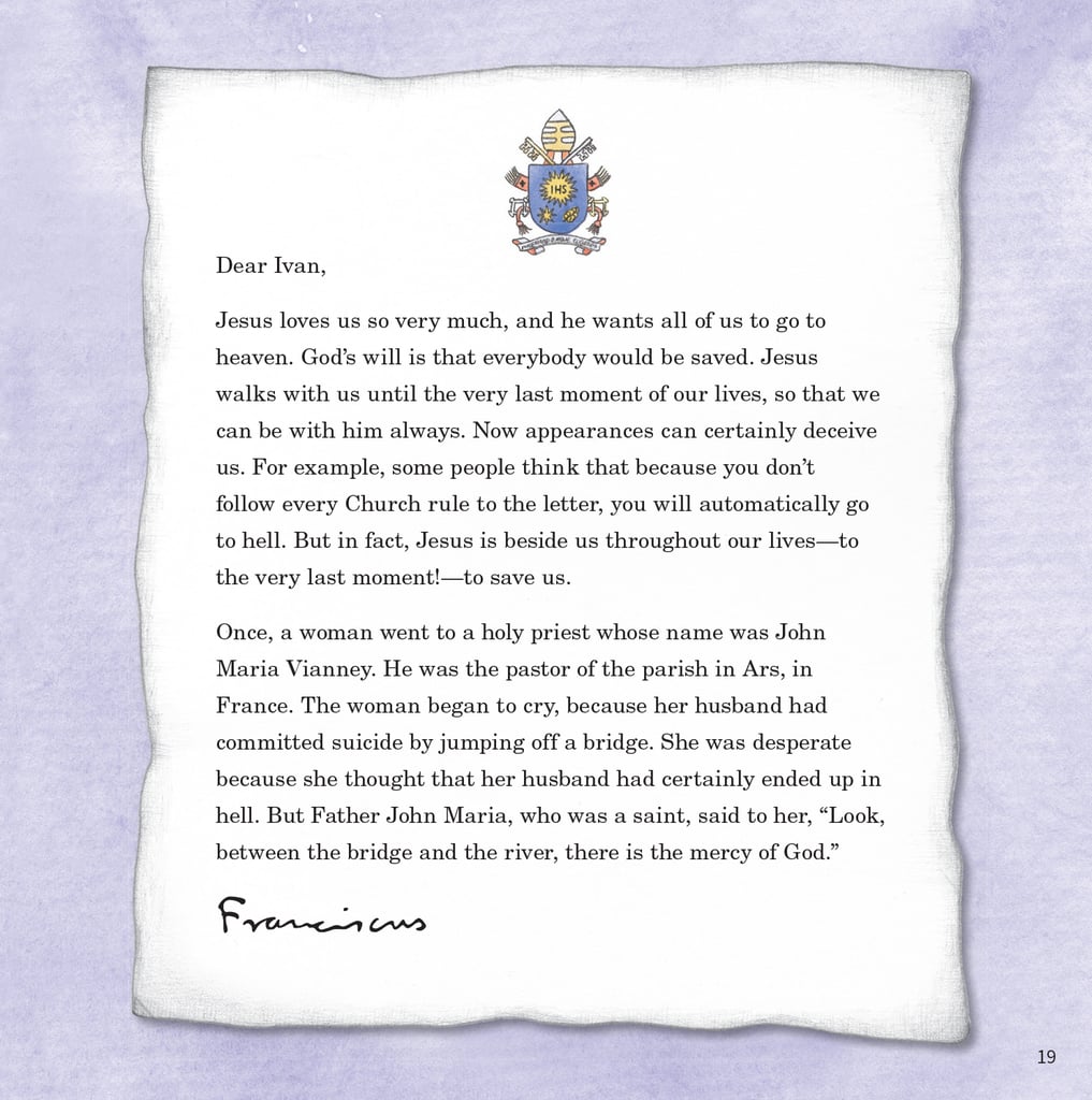Dear Pope Francis Children's Book