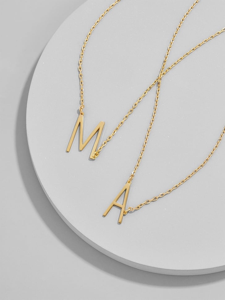 Alpha Pendant Necklace Best BaubleBar Jewelry on Sale May 2020