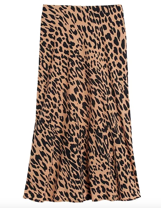 Print Slip Skirt