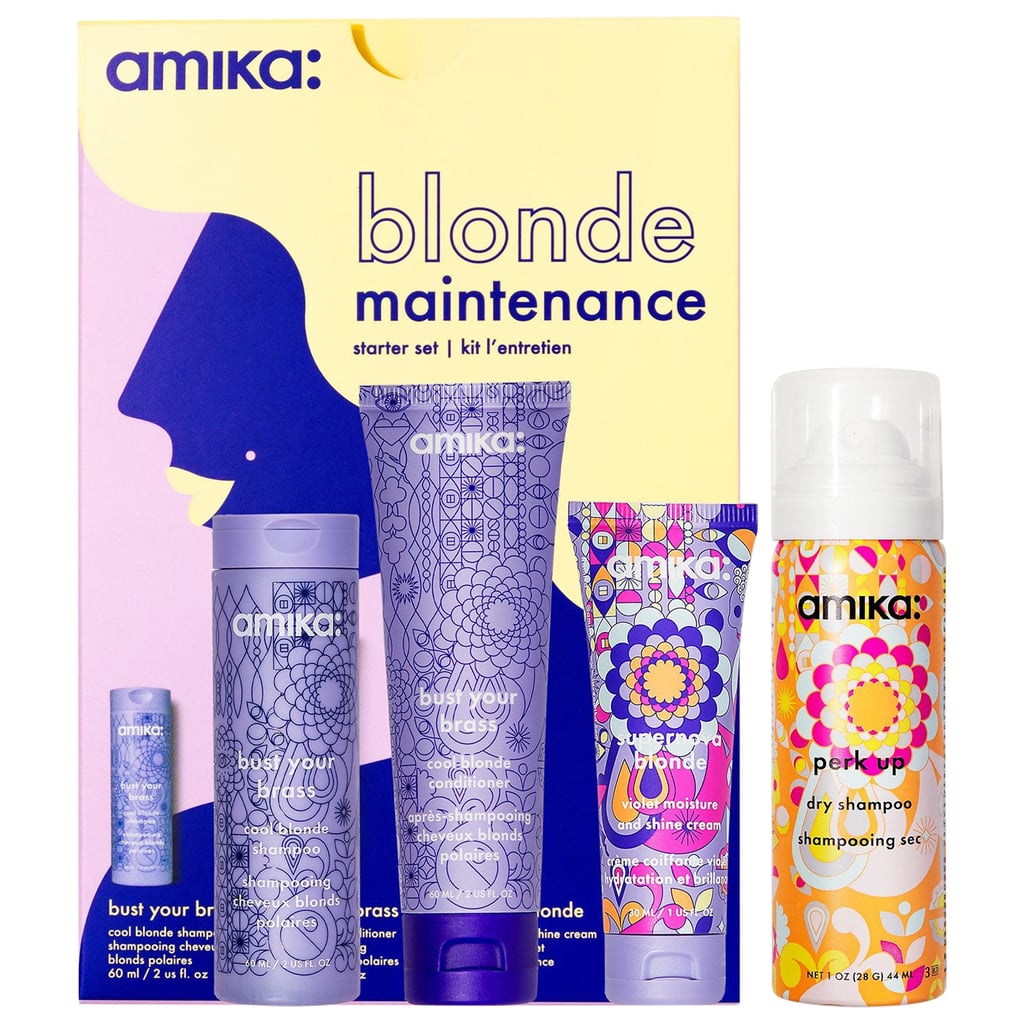 Amika Blonde Maintenance - Bust Your Brass Starter Set