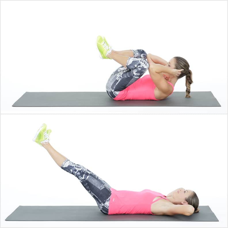 Frog leg hotsell crunches