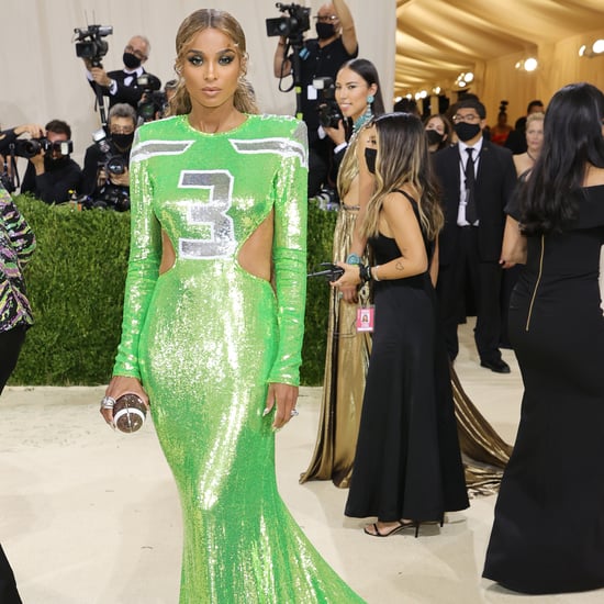 Ciara's Peter Dundas Jersey Dress at the 2021 Met Gala