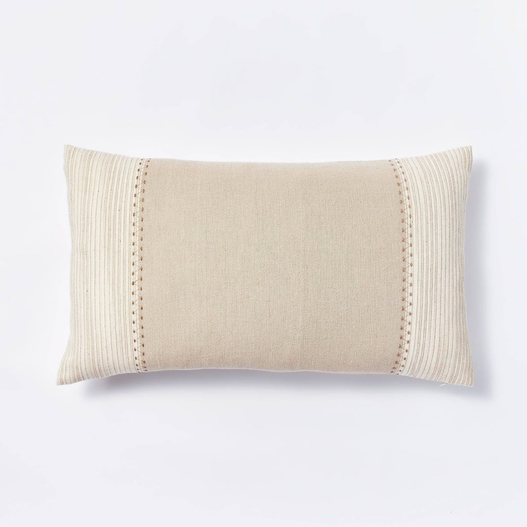 target striped pillow
