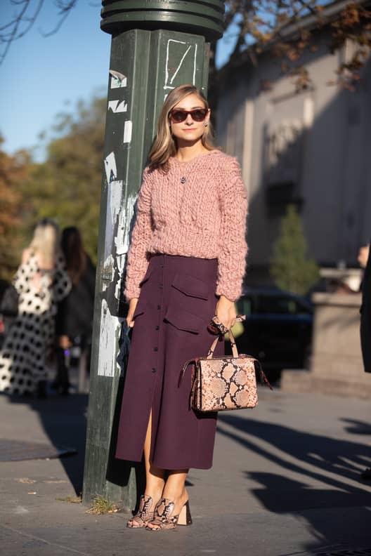 How to Wear Pink and Burgundy Like a Fashion Girl POPSUGAR Fashion
