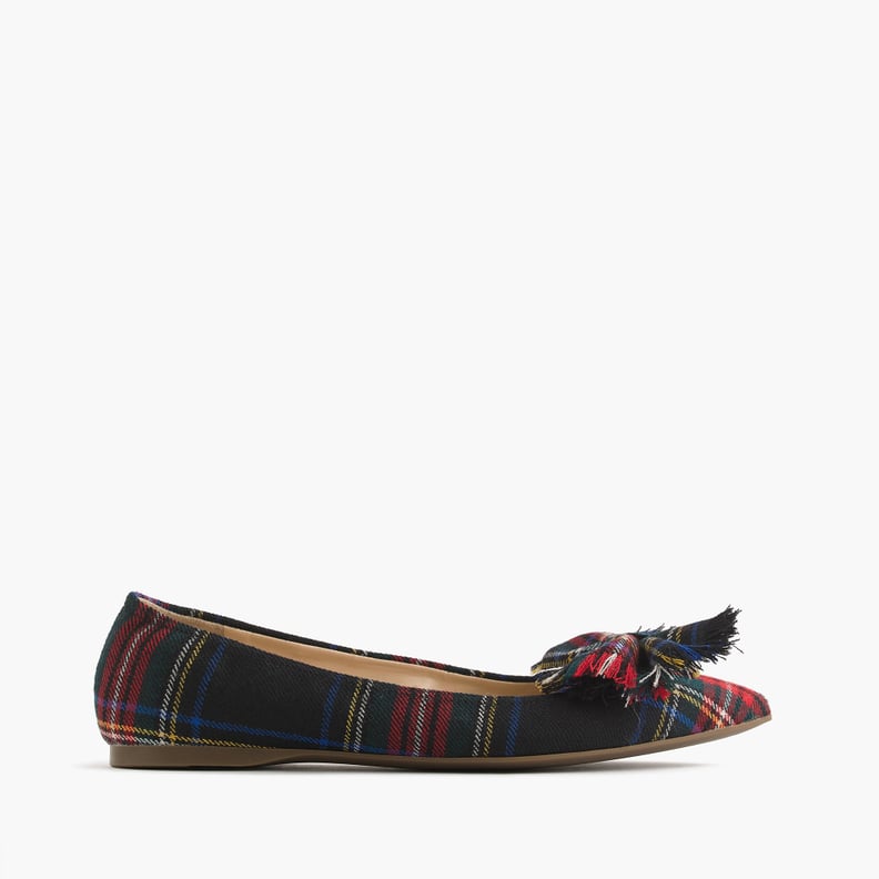 J.Crew Tartan Flats