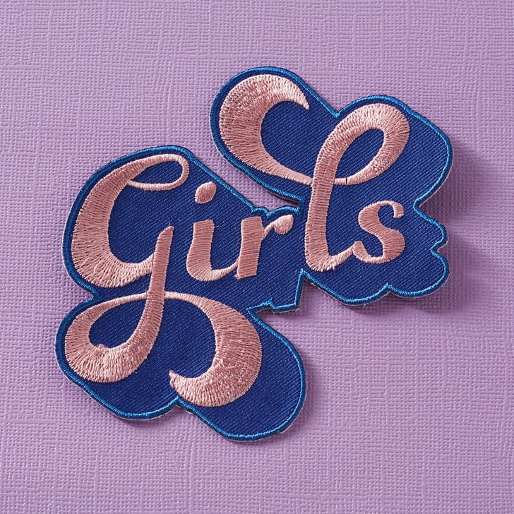 "Girls" Patch Best Feminist Patches on Etsy POPSUGAR Fashion Photo 4