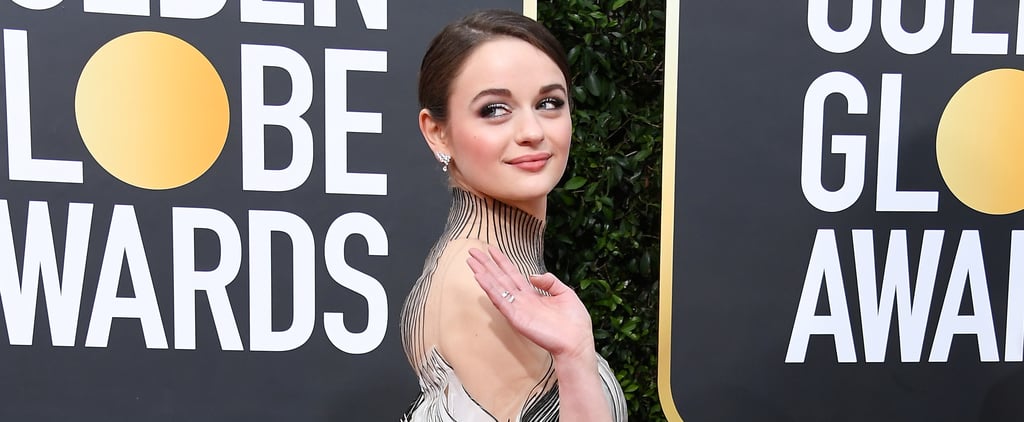 Joey King's Golden Globes Nail Art Was So Trippy