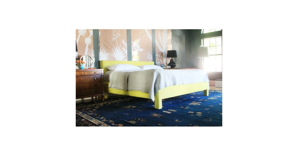 An Upholstered Headboard Sophisticated Home DIY Projects POPSUGAR