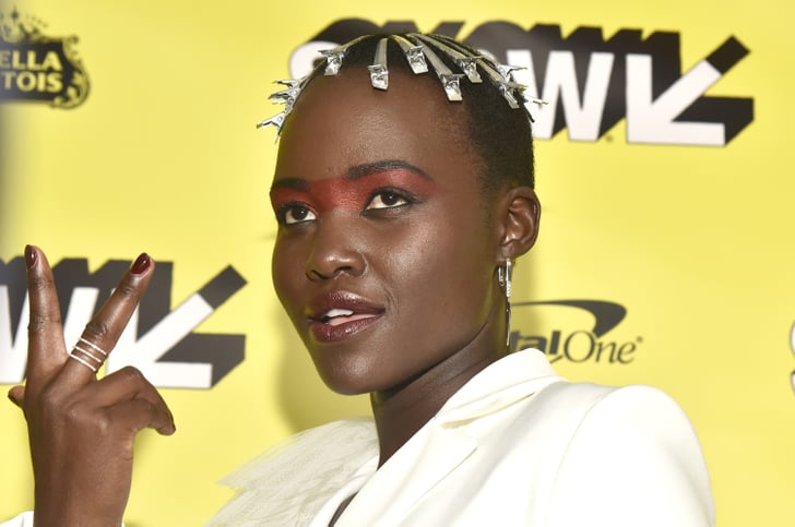 Lupita Nyong'o Hair at Us SXSW Premiere