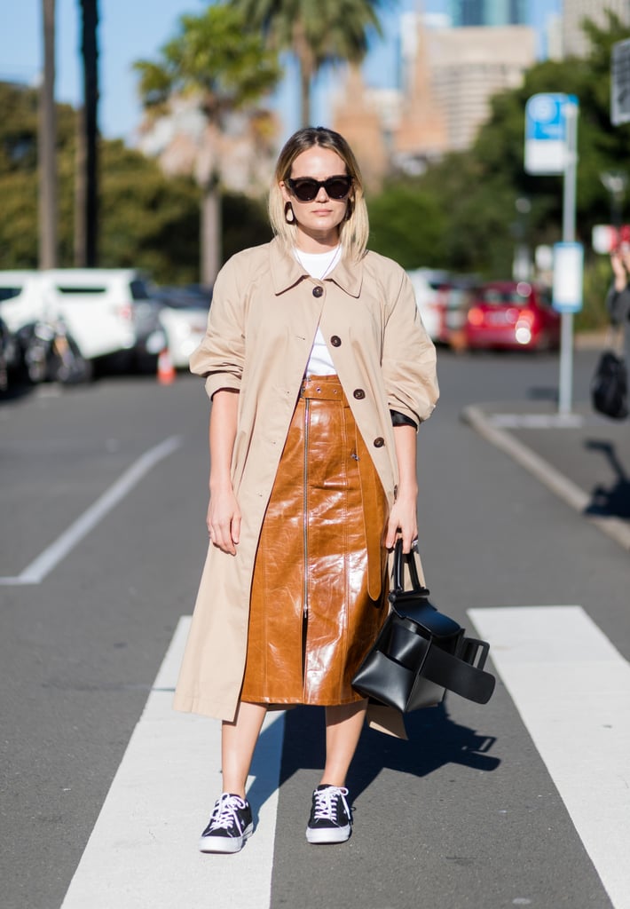 Why not wear your sneakers with everything?