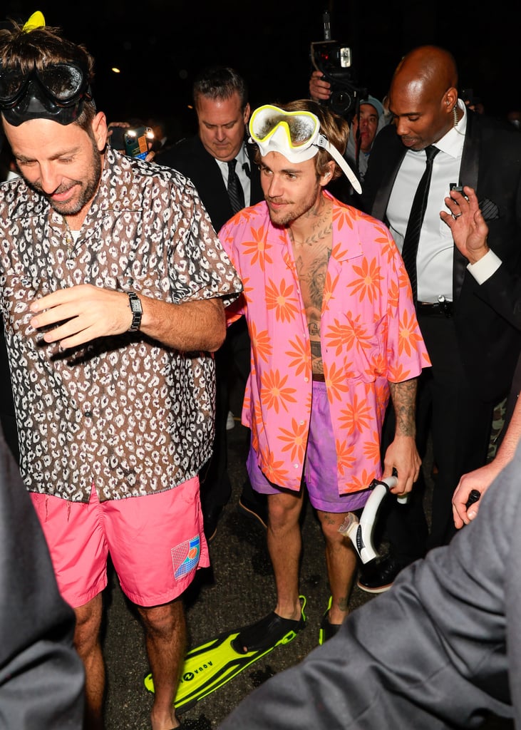 Justin Bieber's Flippers at the Casamigos Halloween Party