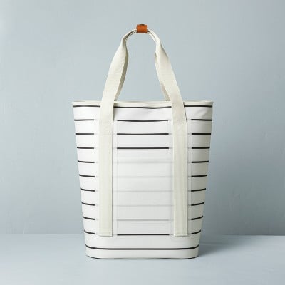 Insulated Multistripe Backpack Cooler