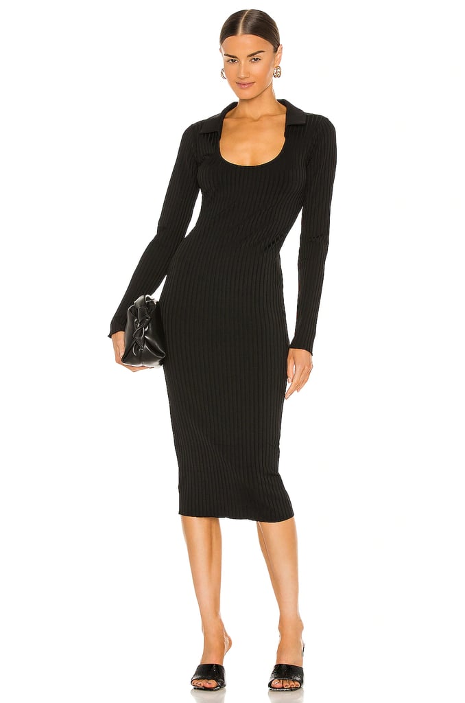 L'Academie Scoop Neck Midi Dress ($103, originally $238)