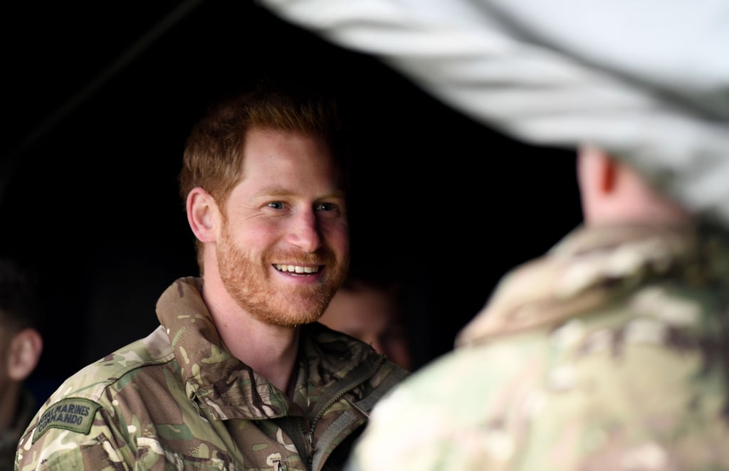 Prince Harry in Uniform at Green Beret Presentation 2019