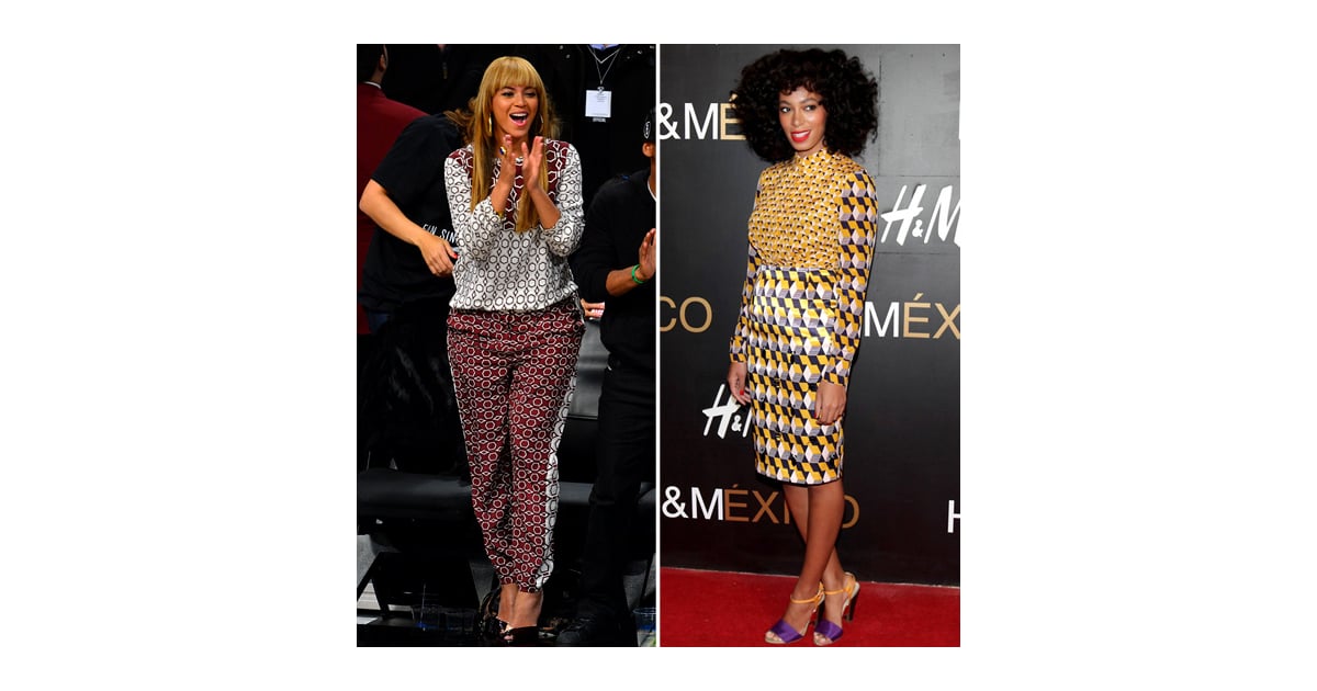 Beyonce Knowles Wearing Tibi Prints Together | POPSUGAR ...