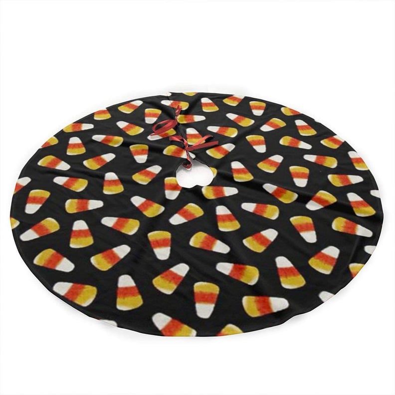 Antkondnm Candy Corn Tree Skirt