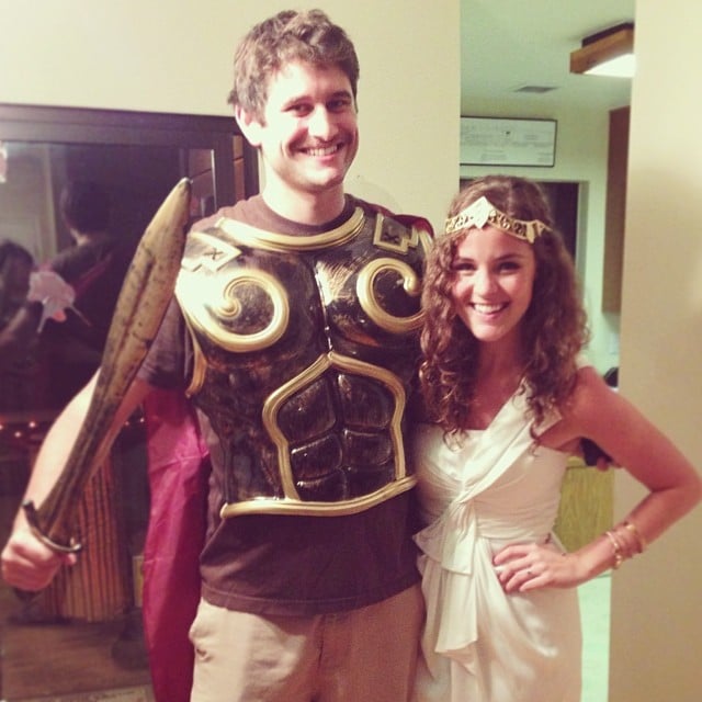 Ancient Romans Homemade Halloween Couples Costumes 