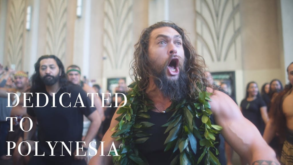 Jason Momoa Does Haka At Aquaman Hawaii Premiere Video 2018