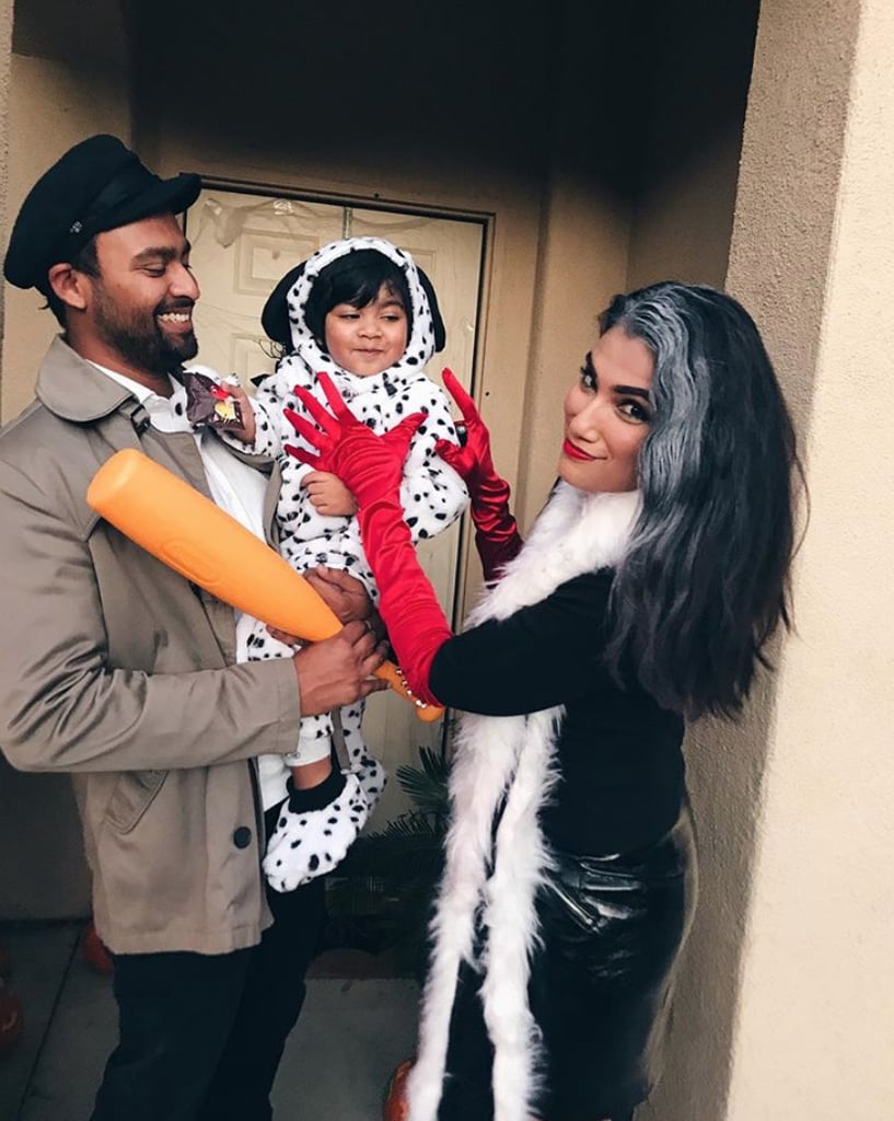 Cruella de Vil, Jasper, and a Puppy The Best Halloween Costume Ideas