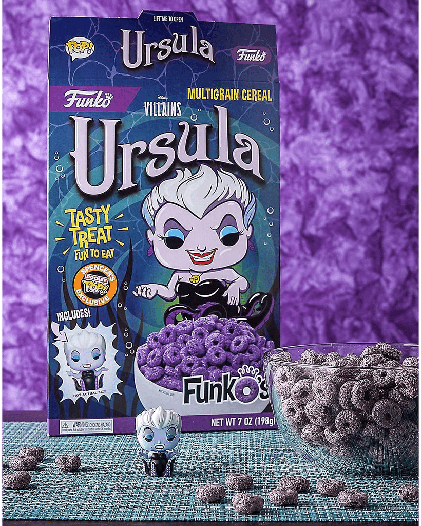 Ursula FunkO’s Cereal With Pocket Pop Figure