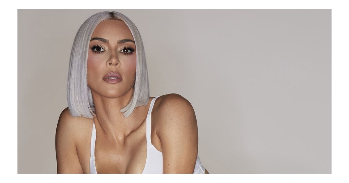 Kim Kardashian Embraces the Neon Trend in a Skims Bra-and-Thong Set.jpg