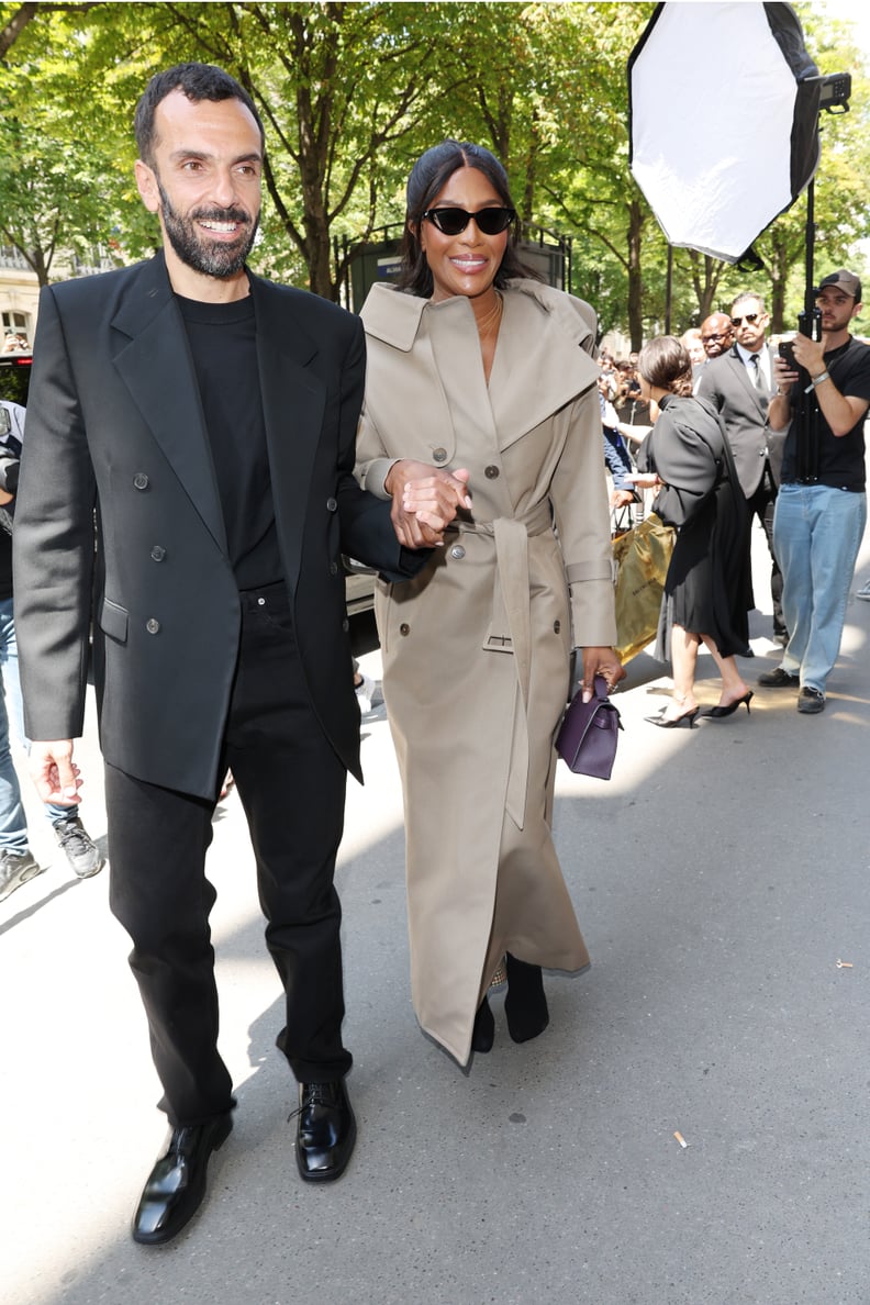 Naomi Campbell at the Balenciaga Couture Autumn 2022 Show