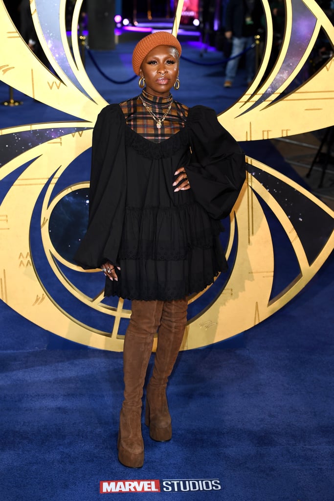 Cynthia Erivo at the Eternals Premiere, London